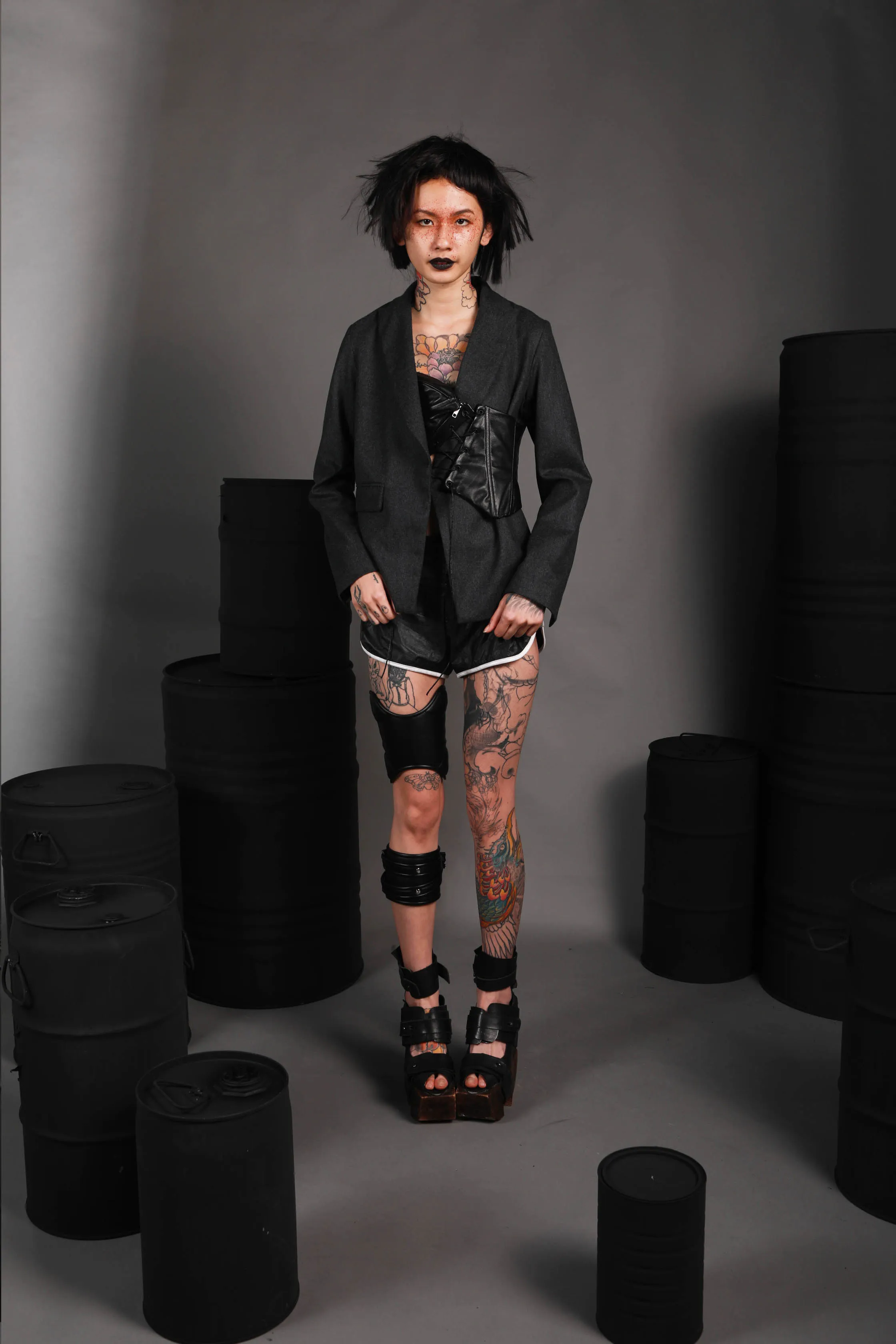 Corest With Suit Jacket