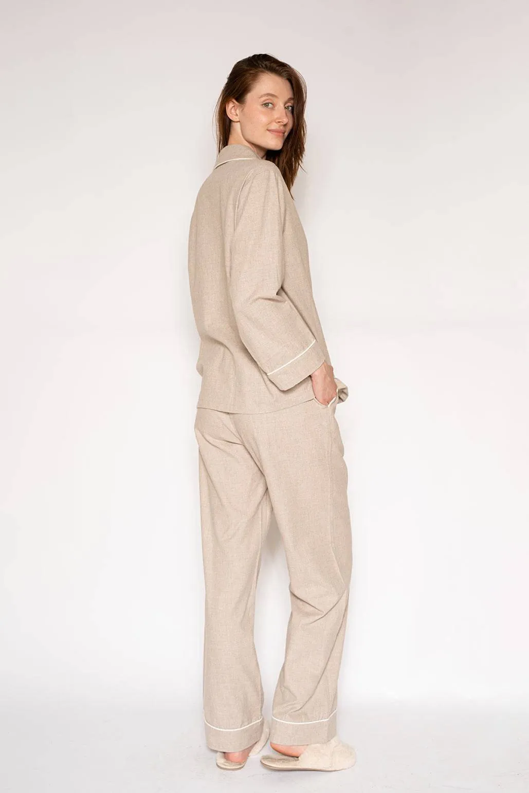 Cotton Flannel Pajama Set