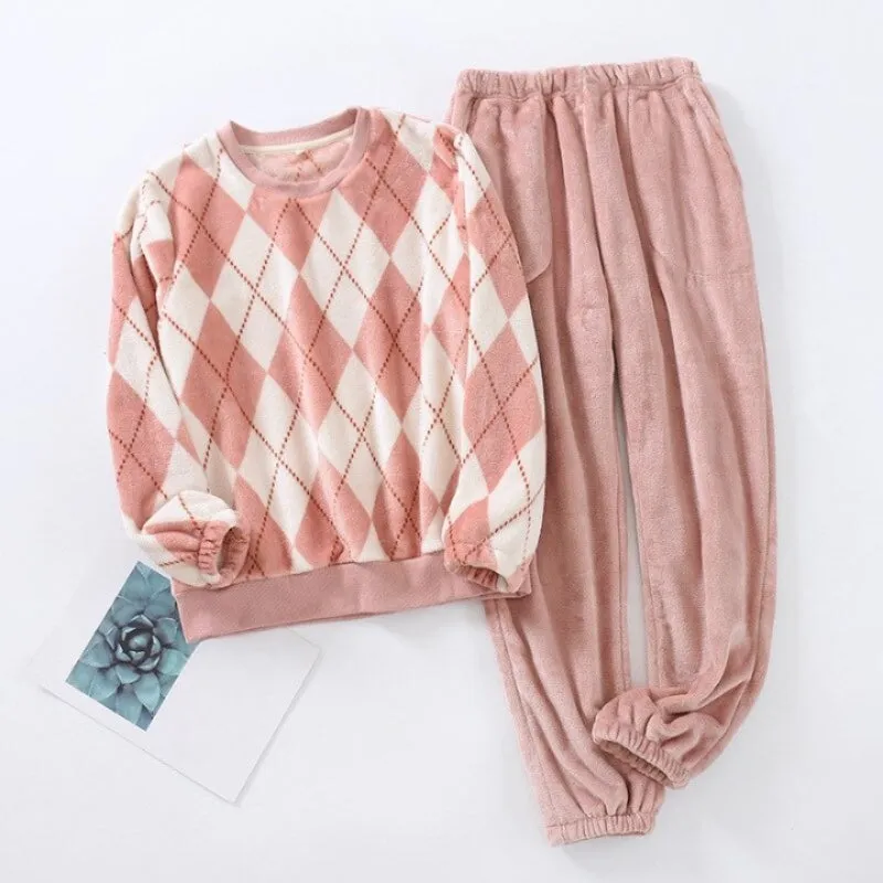 Flannel Long-Sleeved Trousers