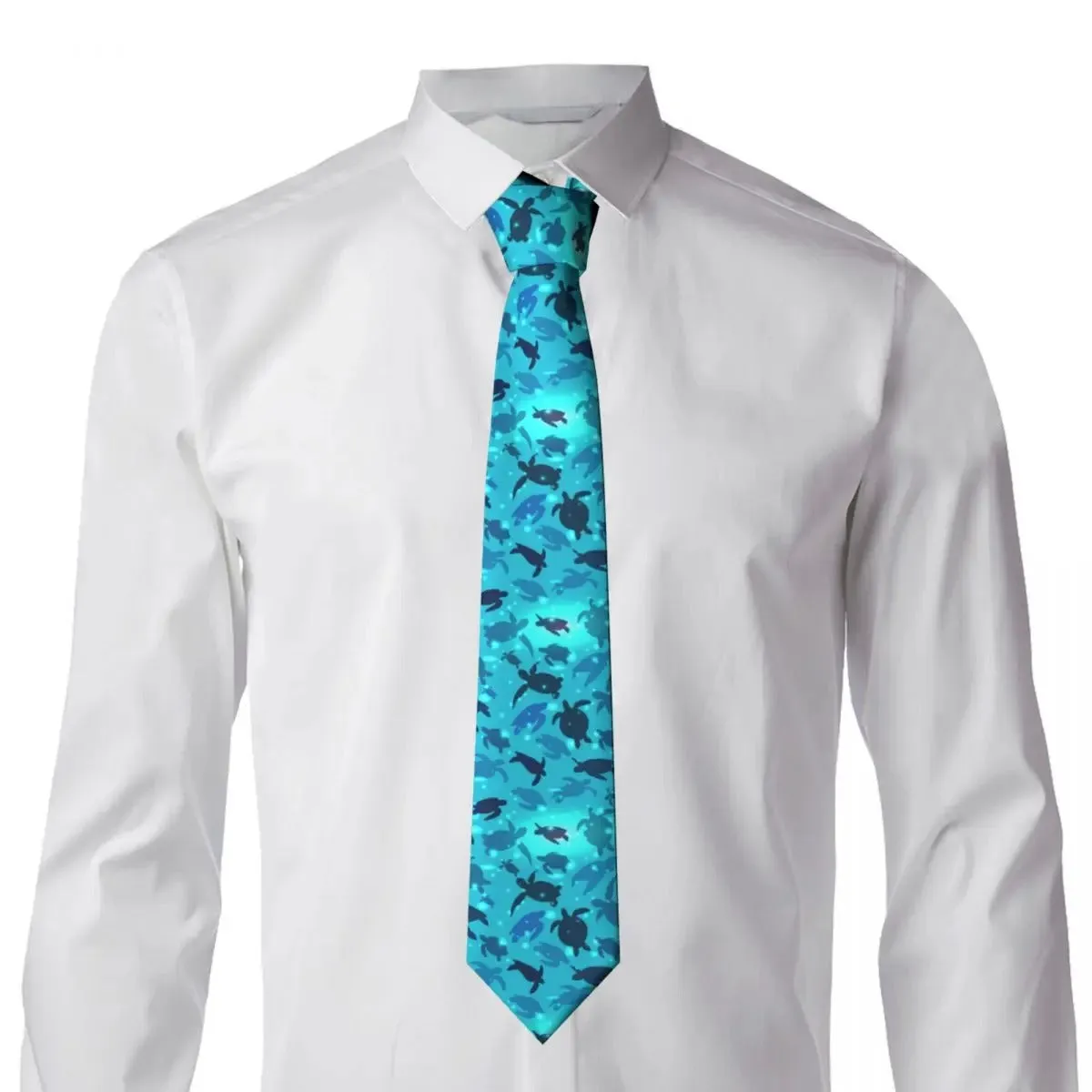 Men's Tie: Sea Turtles Motive