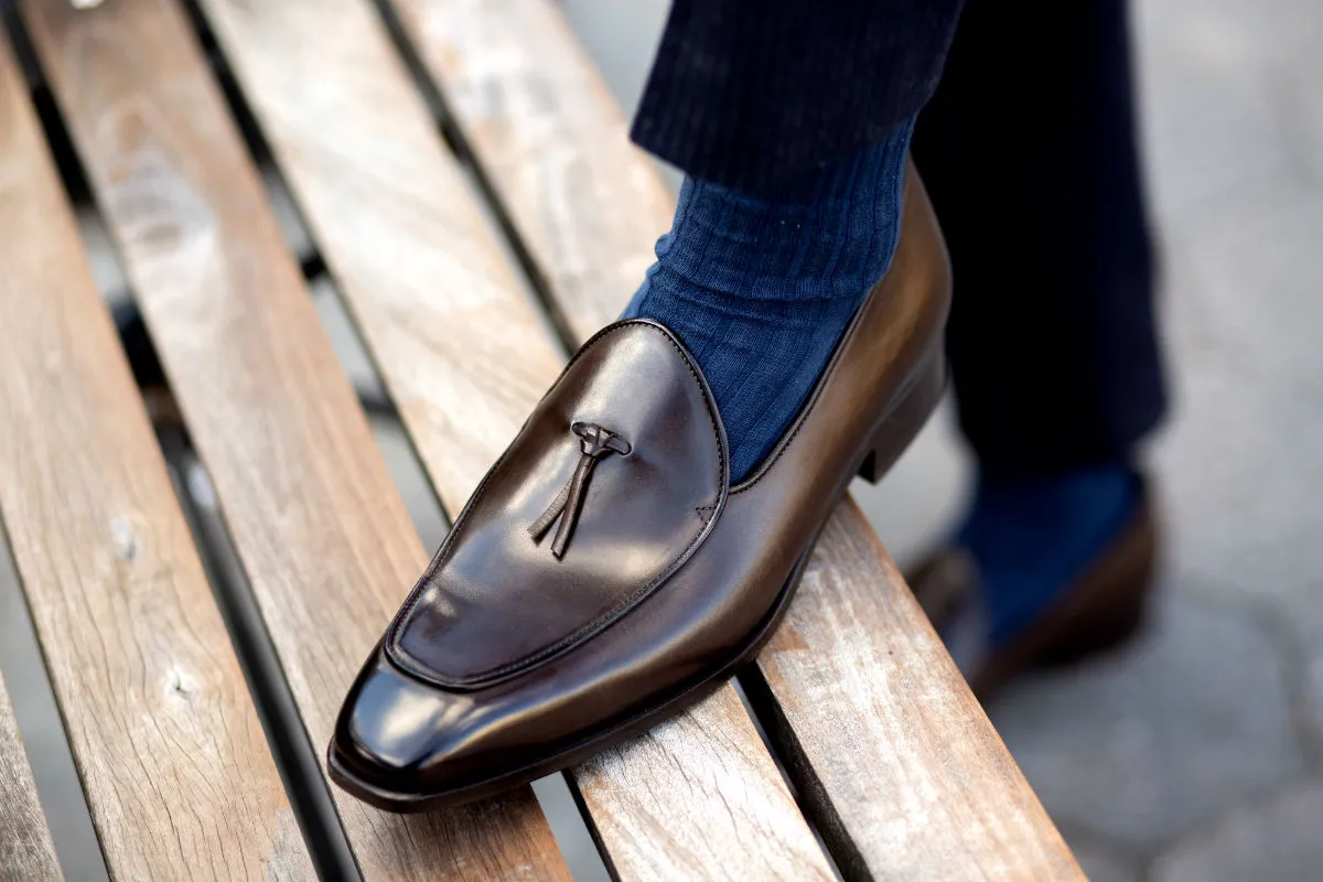 The Van Damme Belgian Loafer - Chocolate