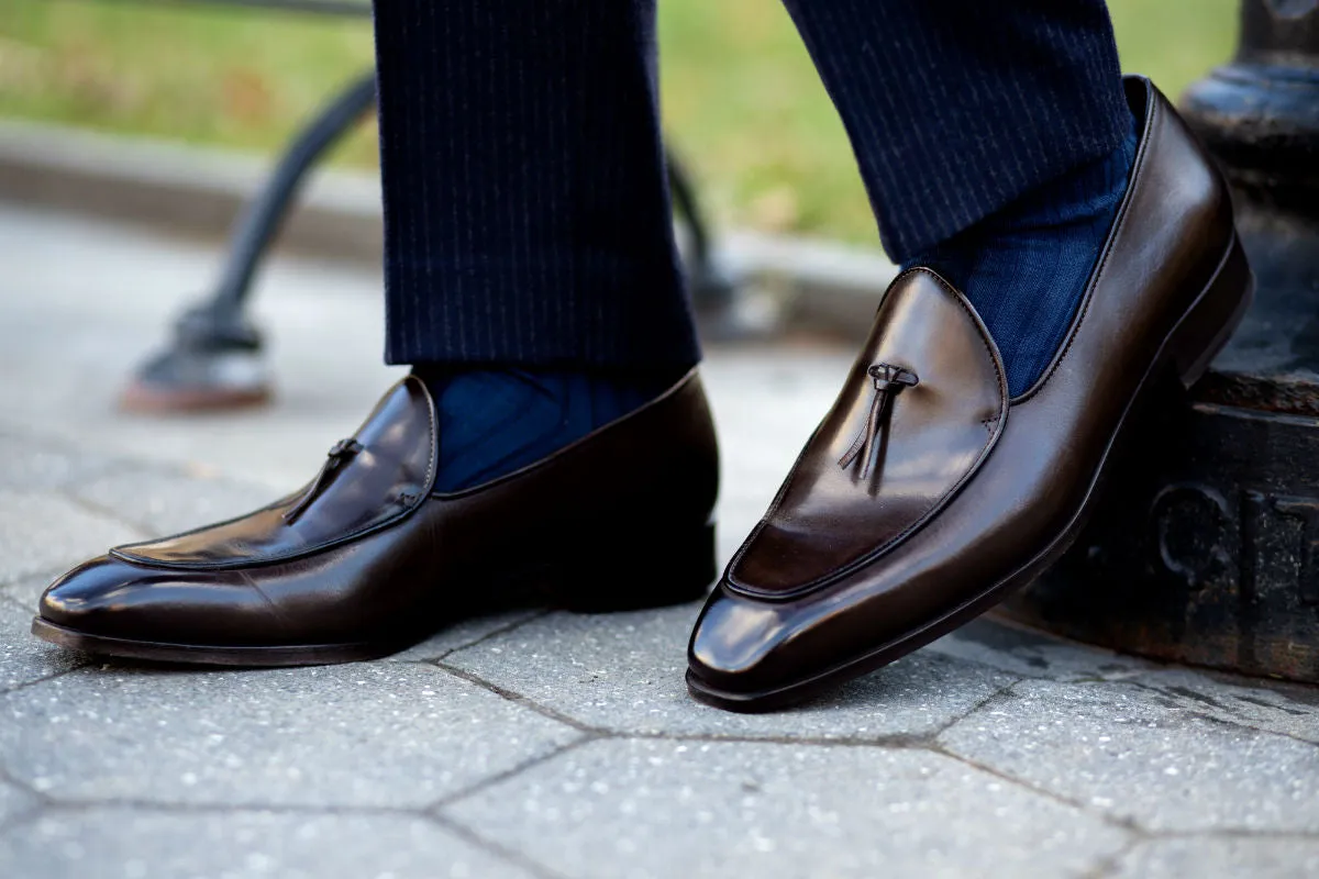 The Van Damme Belgian Loafer - Chocolate