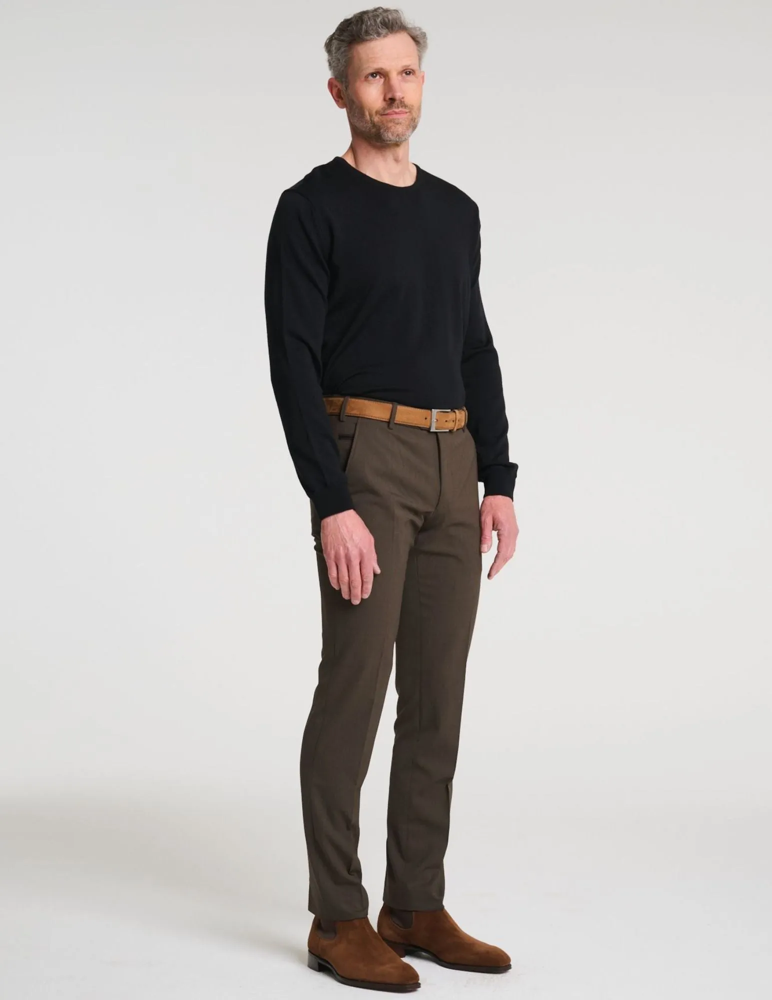 Travel Twill Chino| Brown